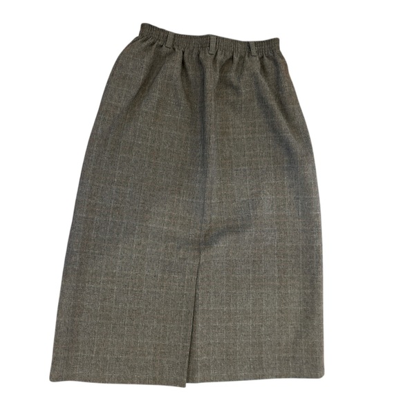 3PC ALFRED DUNNER GRAY PLAID SUIT BLAZER SZ 16 PANTS PENCIL SZ 12 SKIRT SZ 10 - Picture 5 of 10